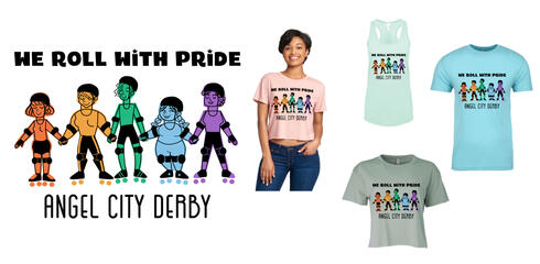 Angel City Derby Pride Shirts